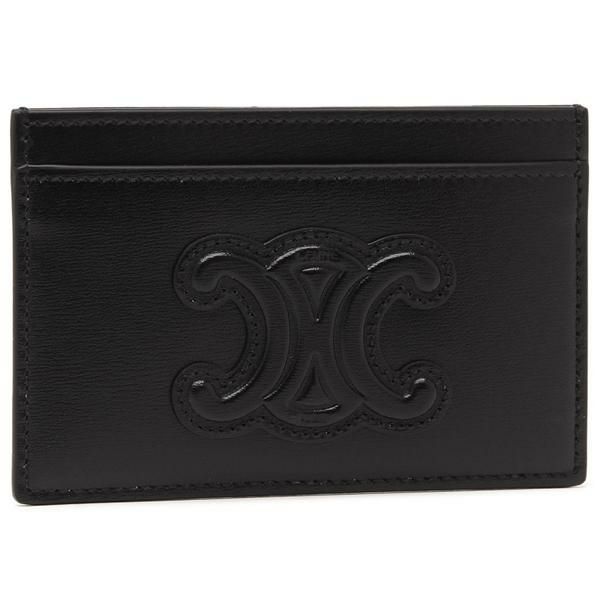 セリーヌ カードケース 定期入れ トリオンフ ブラック メンズ レディース ユニセックス CELINE 10B703EMH 38NO セリーヌ カードケース 定期入れ トリオンフ ブラック メンズ レディース ユニセックス CELINE 10B703EMH 38NO