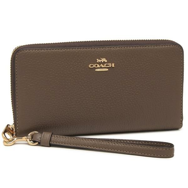 コーチ 長財布 ロング ジップ アラウンド ウォレット レディース COACH C4451 IMV2R 2025春夏新作 ブラウン コーチ 長財布 ロング ジップ アラウンド ウォレット レディース COACH C4451 IMV2R 2025春夏新作 ブラウン