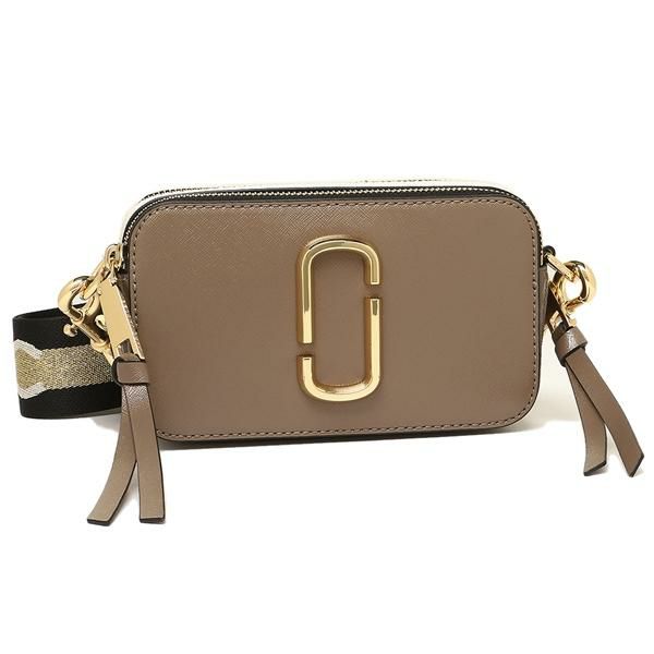 マークジェイコブス バッグ MARC JACOBS M0014146 064 SNAPSHOT スナップショット MARC JACOBS SNAPSHOT レディース ショルダーバッグ FRENCH GREY MULTI 詳細画像