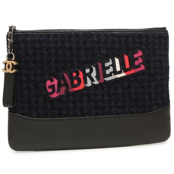CHANEL シャネル セカンドバッグ クラッチバッグ ブラック系