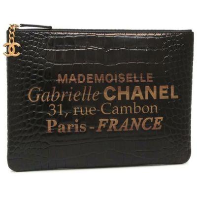 CHANEL ブラック クラッチバッグ CHANEL - シャネル クラッチバッグ マトラッセ ココマーク