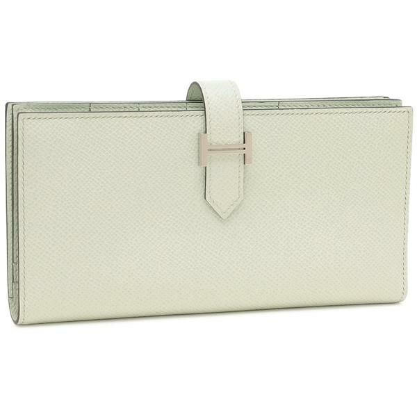 エルメス 長財布 ベアンスフレ ヴェールフィズ U刻印 グリーン レディース HERMES H039785 CK 0S エルメス 長財布 ベアンスフレ ヴェールフィズ U刻印 グリーン レディース HERMES H039785 CK 0S