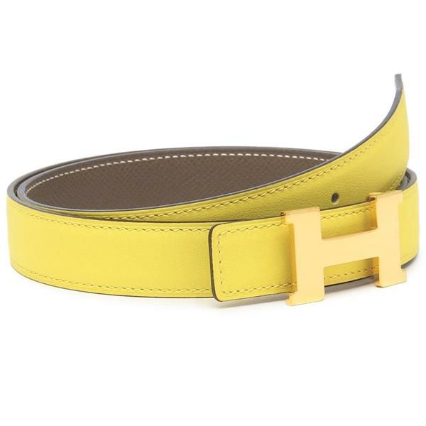 エルメス ベルト コンスタンスベルト 24mm リバーシブル イエロー レディース HERMES H052150 H064545 CA CO CO 80cm エルメス ベルト コンスタンスベルト 24mm リバーシブル イエロー レディース HERMES H052150 H064545 CA CO CO 80cm