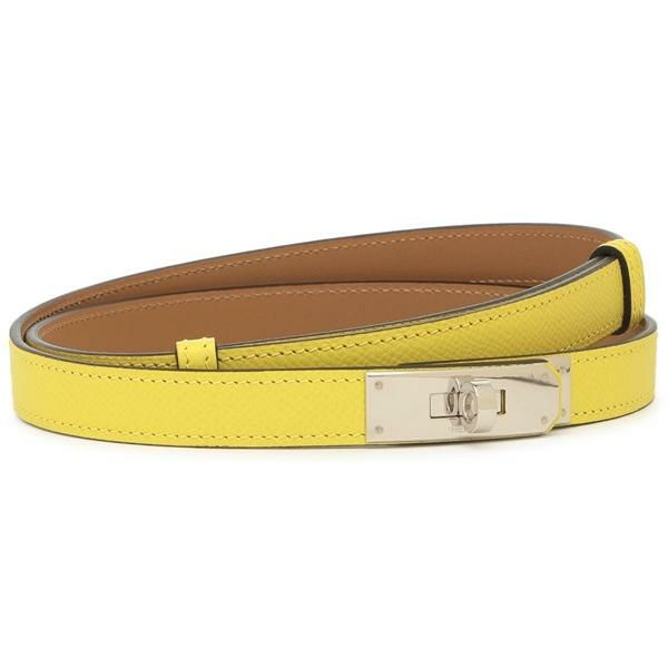 エルメス ベルト ケリーベルト イエロー レディース HERMES H069853 9R エルメス ベルト ケリーベルト イエロー レディース HERMES H069853 9R