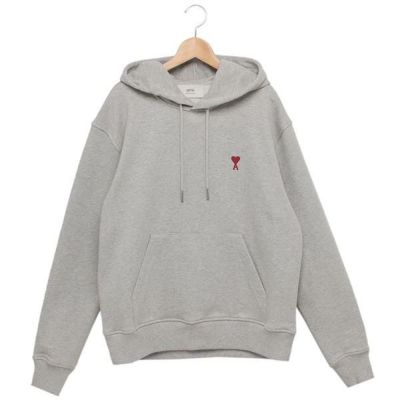 Ami Paris ユニセックス フーディー アミパリス Ami Paris パーカー フーディー ブラック メンズ