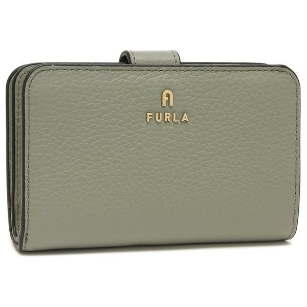 フルラ 二つ折り財布 カメリア カーキグリーン レディース FURLA WP00314 HSF000 AG700 2025春夏新作 フルラ 二つ折り財布 カメリア カーキグリーン レディース FURLA WP00314 HSF000 AG700 2025春夏新作
