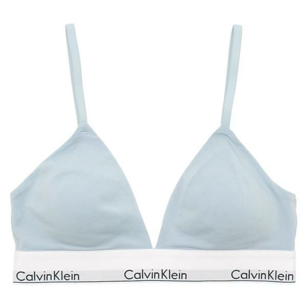 カルバンクライン インナー トライアングルブラ モダンコットン パッド付 ブルー レディース CALVIN KLEIN QF5650 443 2025春夏新作 カルバンクライン インナー トライアングルブラ モダンコットン パッド付 ブルー レディース CALVIN KLEIN QF5650 443 2025春夏新作