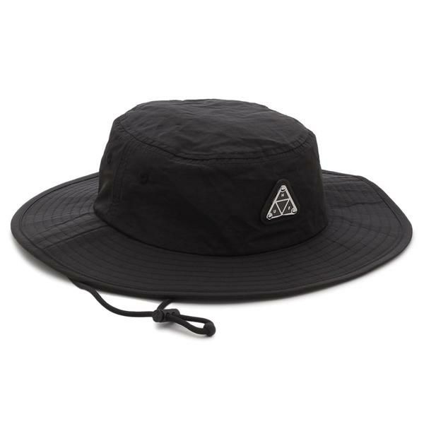 ハフ 帽子 メタルロゴ ハット ブラック メンズ レディース ユニセックス HUF HT00860 BLK 2025春夏新作 SM ハフ 帽子 メタルロゴ ハット ブラック メンズ レディース ユニセックス HUF HT00860 BLK 2025春夏新作 SM