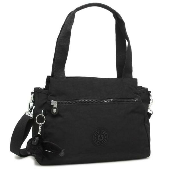 キプリング ショルダーバッグ エリーシア 10L ブラック レディース KIPLING K43791 P39 キプリング ショルダーバッグ エリーシア 10L ブラック レディース KIPLING K43791 P39