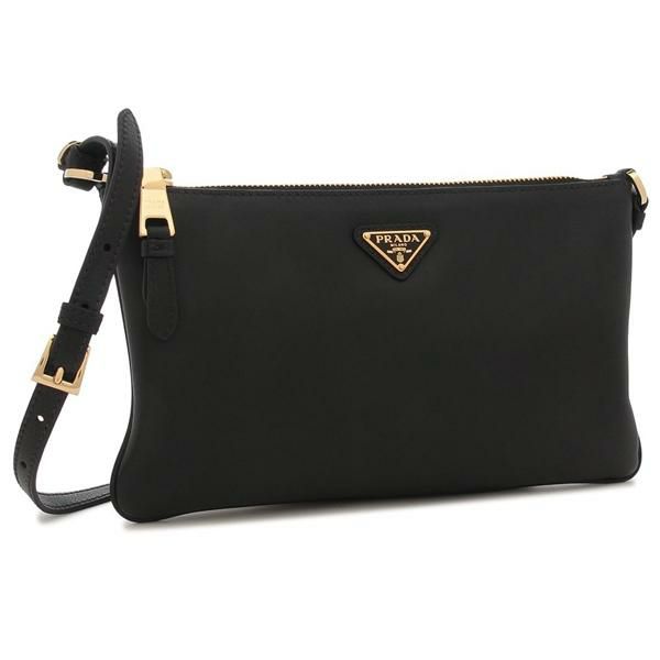 プラダ ショルダーバッグ ポーチ トライアングルロゴ ブラック レディース PRADA 1BC238 2CYS F0002 VOVO 2025春夏新作 プラダ ショルダーバッグ ポーチ トライアングルロゴ ブラック レディース PRADA 1BC238 2CYS F0002 VOVO 2025春夏新作