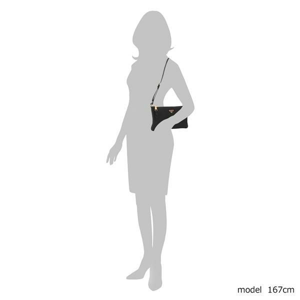 PRADA ショルダーバッグ 1BC238 2CYS PRADA プラダ ショルダーバッグ ポーチ トライアングルロゴ