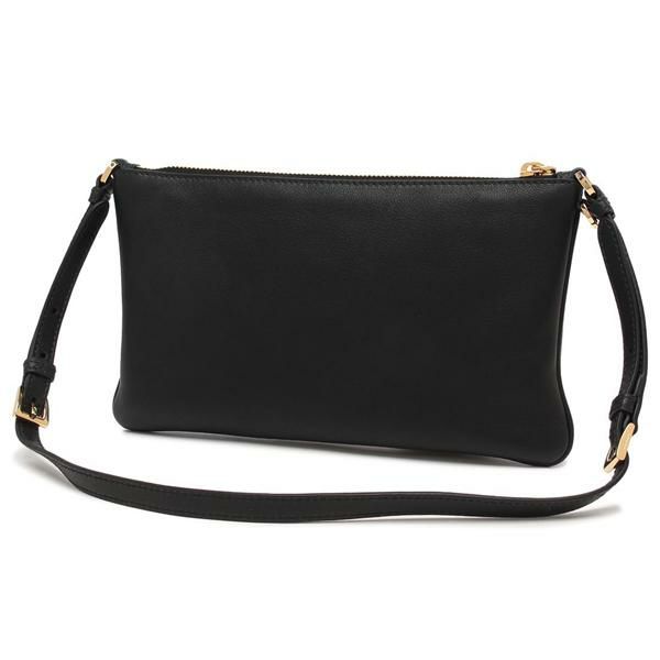 プラダ 1BC238 レザー ショルダーバッグ PRADA Shoulder Bag crossbody 1BC238 leather Black Used Women