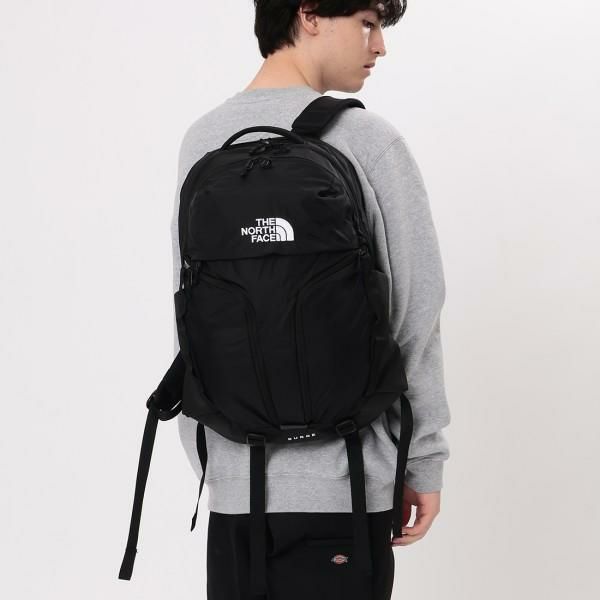 ザノースフェイス リュック バックパック サージ 31L ブラック メンズ レディース ユニセックス THE NORTH FACE NF0A52SG 4HF A4対応 2025春夏新作 ザノースフェイス リュック バックパック サージ 31L ブラック メンズ レディース ユニセックス THE NORTH FACE NF0A52SG 4HF A4対応 2025春夏新作