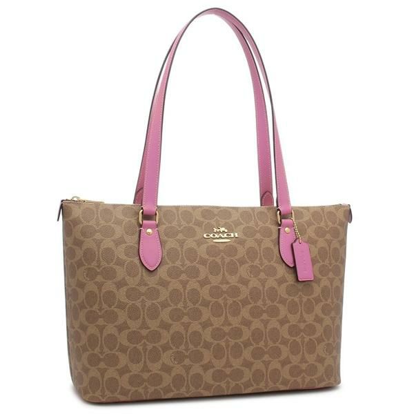 コーチ トートバッグ ギャラリー シグネチャー コーテッド キャンバス トート ベージュ レディース COACH CW381 IMXVS A4対応 マルチカラー コーチ トートバッグ ギャラリー シグネチャー コーテッド キャンバス トート ベージュ レディース COACH CW381 IMXVS A4対応 マルチカラー
