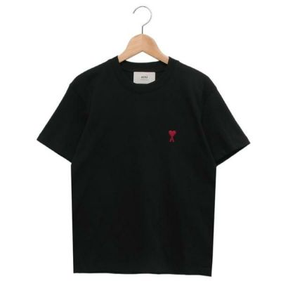もらって 嬉しい お歳暮 ランキング カットソー Tシャツ アミパリス アミ ブラック クール ドゥ トップス