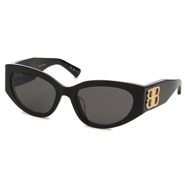 バレンシアガ サングラス アジアンフィットモデル ブラウン レディース BALENCIAGA BB0324SK 002 2025春夏新作 ブラック バレンシアガ サングラス アジアンフィットモデル ブラウン レディース BALENCIAGA BB0324SK 002 2025春夏新作 ブラック