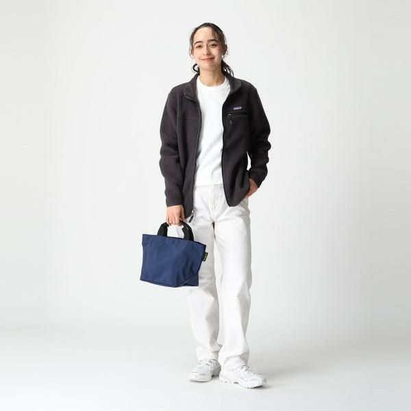 エルベシャプリエ トートバッグ レディース Herve Chapelier 1027N 1414 ネイビー 詳細画像