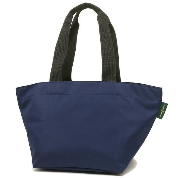 エルベシャプリエ バッグ Herve Chapelier 1028N 1414 BASIC NYLON BICOLOUR ML TOTE BAG レディース トートバッグ 無地 BLEU NUIT/BLEU NUIT 紺 詳細画像