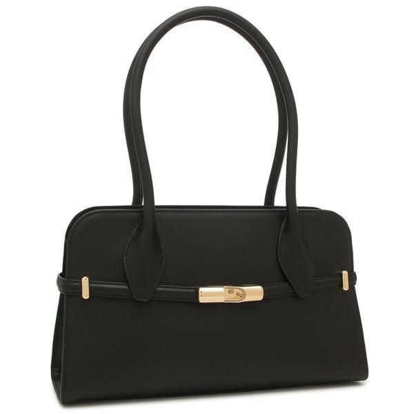 FURLA（フルラ）のトートバッグが入荷しました ぐるりとボディを囲むベルトのディテールが目を引くデザイン。随所にはメタルカラーのパーツをあしらい、アクセントを効かせました。間口はファスナー付きで中身