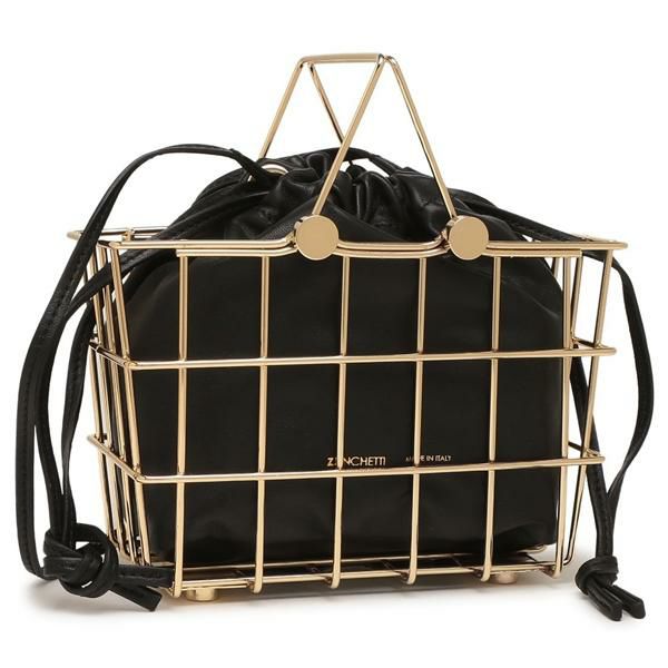 ザンケッティ ハンドバッグ ショルダーバッグ マーケットバッグ ブラック レディース ZANCHETTI M BAG 712 010 2025春夏新作 ザンケッティ ハンドバッグ ショルダーバッグ マーケットバッグ ブラック レディース ZANCHETTI M BAG 712 010 2025春夏新作