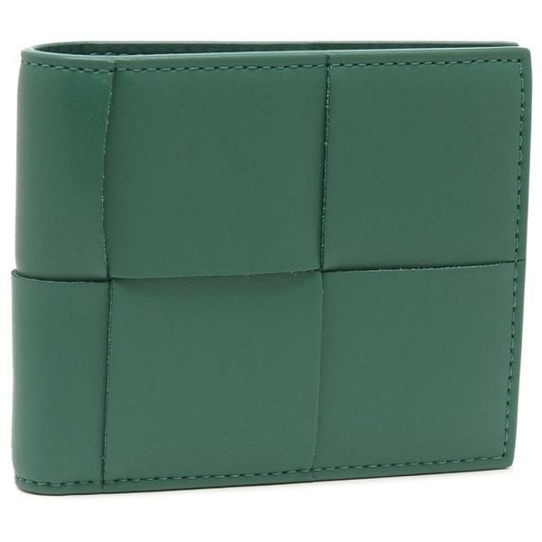 ボッテガヴェネタ 二つ折り財布 グリーン メンズ BOTTEGA VENETA 649603 VBWD2 3176 ボッテガヴェネタ 二つ折り財布 グリーン メンズ BOTTEGA VENETA 649603 VBWD2 3176