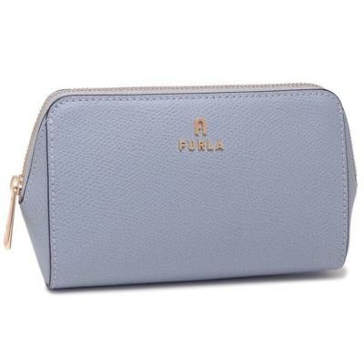 ☆FURLA(フルラ)★新品★ミディアムコスメポーチ☆ FURLA - フルラ FURLA 化粧ポーチ CAMELIA ミディアム コスメ