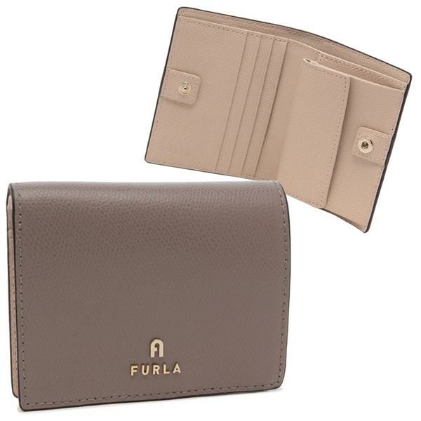 フルラ 二つ折り財布 カメリア グレー ベージュ レディース FURLA WP00304 ARE000 3787S 2025春夏新作 フルラ 二つ折り財布 カメリア グレー ベージュ レディース FURLA WP00304 ARE000 3787S 2025春夏新作