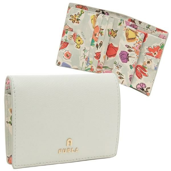 フルラ 二つ折り財布 カメリア イエロー ベージュ レディース FURLA WP00304 BX3897 3972S 2025春夏新作 グリーン フルラ 二つ折り財布 カメリア イエロー ベージュ レディース FURLA WP00304 BX3897 3972S 2025春夏新作 グリーン