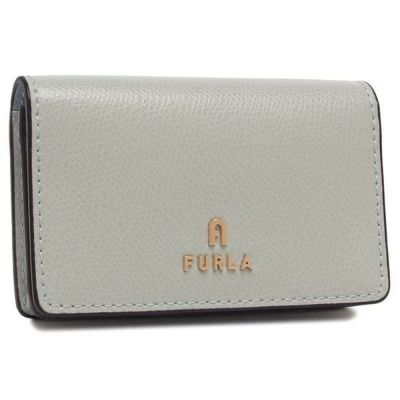 フルラ 名刺入れ カメリア ブルー レディース FURLA WP00408