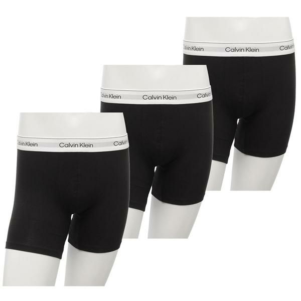 カルバンクライン インナー ボクサーブリーフ 3枚セット アンダーウエア 下着 ブラック メンズ CALVIN KLEIN NB4394 001 2025春夏新作 S カルバンクライン インナー ボクサーブリーフ 3枚セット アンダーウエア 下着 ブラック メンズ CALVIN KLEIN NB4394 001 2025春夏新作 S