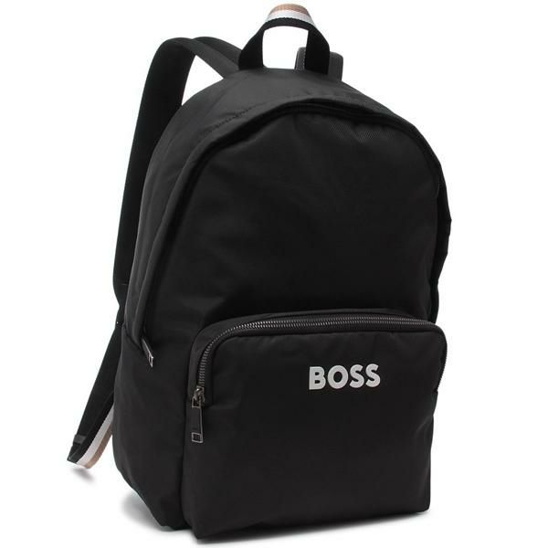 ヒューゴ ボス リュック バックパック アジャスタブルストラップ バックパック コントラストロゴ ブラック メンズ HUGO BOSS 50511918 001 A4対応 2025春… ヒューゴ ボス リュック バックパック アジャスタブルストラップ バックパック コントラストロゴ ブラック メンズ HUGO BOSS 50511918 001 A4対応 2025春…