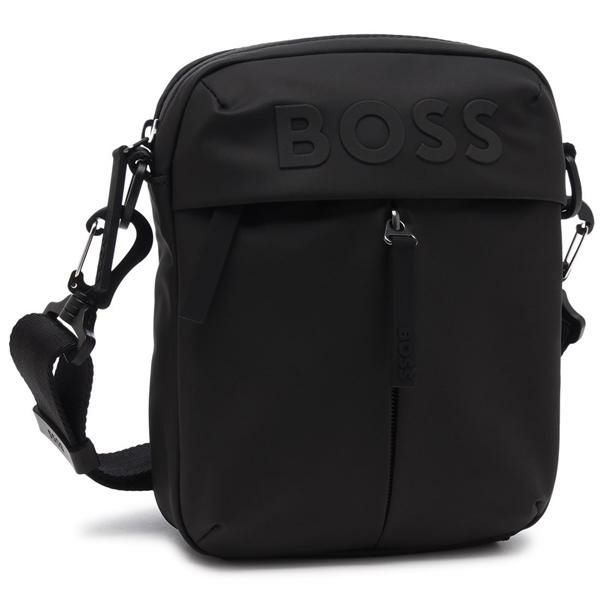 ヒューゴ ボス ショルダーバッグ ストーミー NS ジップ ブラック メンズ HUGO BOSS 50516893 001 2025春夏新作 ヒューゴ ボス ショルダーバッグ ストーミー NS ジップ ブラック メンズ HUGO BOSS 50516893 001 2025春夏新作