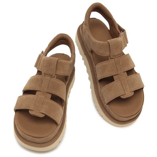 UGG アグ 厚底 サンダル ゴールデンスター ストラップ