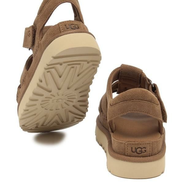 UGG アグ 厚底 サンダル ゴールデンスター ストラップ