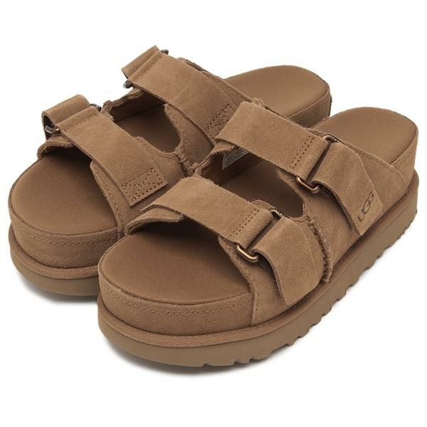 UGG アグ 厚底 サンダル ゴールデンスターハイ スライド
