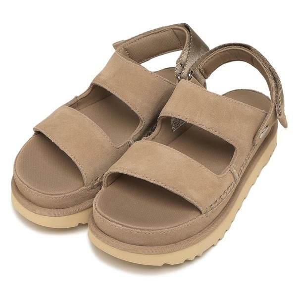 UGG アグ 厚底 サンダル ゴールデンスター グライド プラットフォーム ベージュ レディース 1167399 SAN 2025春夏新作 6(約23cm) UGG アグ 厚底 サンダル ゴールデンスター グライド プラットフォーム ベージュ レディース 1167399 SAN 2025春夏新作 6(約23cm)