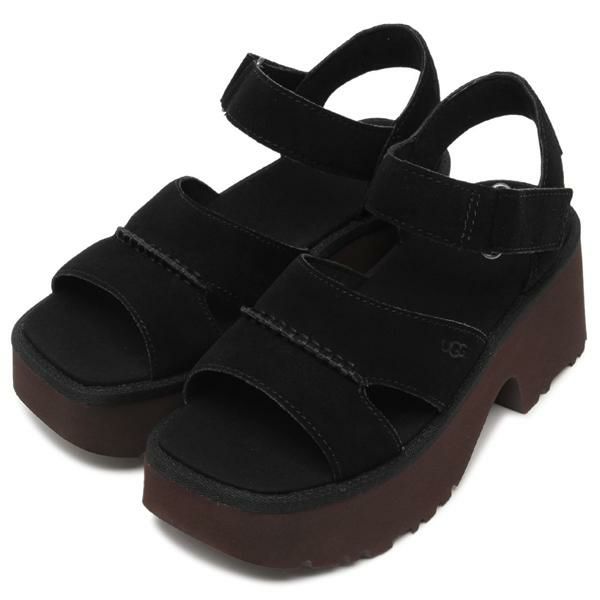 UGG アグ 厚底 サンダル ニューハイツアンクルストラップ ブラック レディース 1167475 BLK 2025春夏新作 7(約24cm) UGG アグ 厚底 サンダル ニューハイツアンクルストラップ ブラック レディース 1167475 BLK 2025春夏新作 7(約24cm)