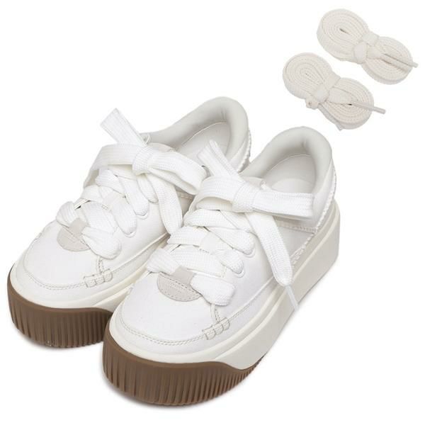 UGG アグ 厚底 スニーカー イージー ダジット エッセンシャル レースアップ プラットフォーム ホワイト レディース 1167499 WHT 2025春夏新作 7(約24cm) UGG アグ 厚底 スニーカー イージー ダジット エッセンシャル レースアップ プラットフォーム ホワイト レディース 1167499 WHT 2025春夏新作 7(約24cm)