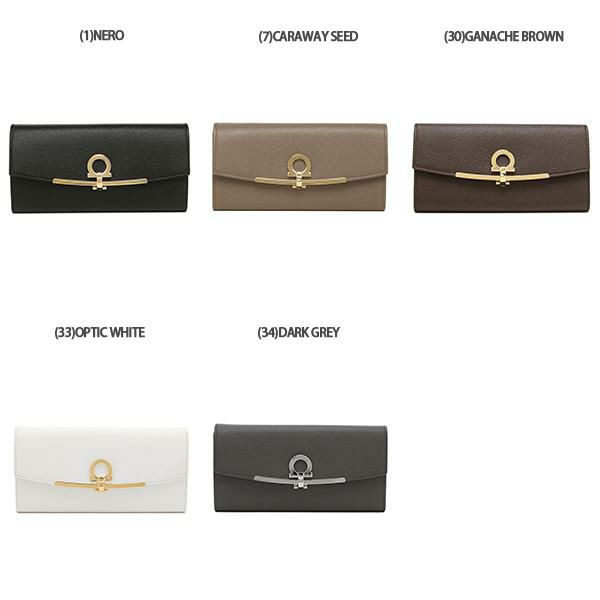フェラガモ 長財布 ガンチーノクリップ レディース Salvatore Ferragamo 22D150 詳細画像