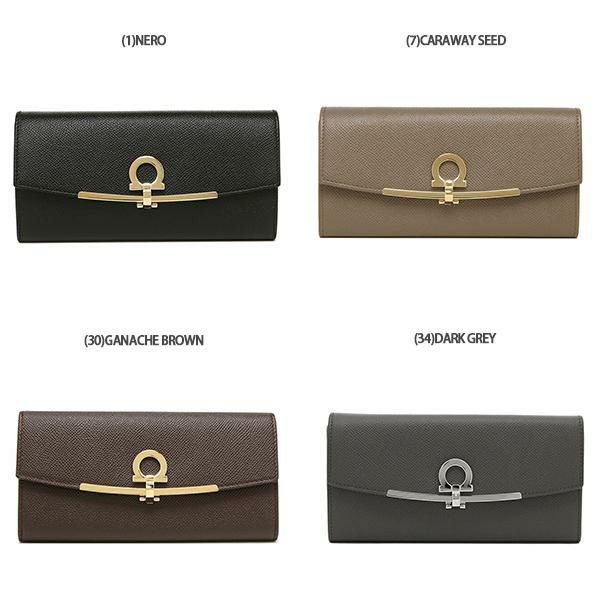 フェラガモ 長財布 ガンチーノクリップ レディース Salvatore Ferragamo 22D150 詳細画像
