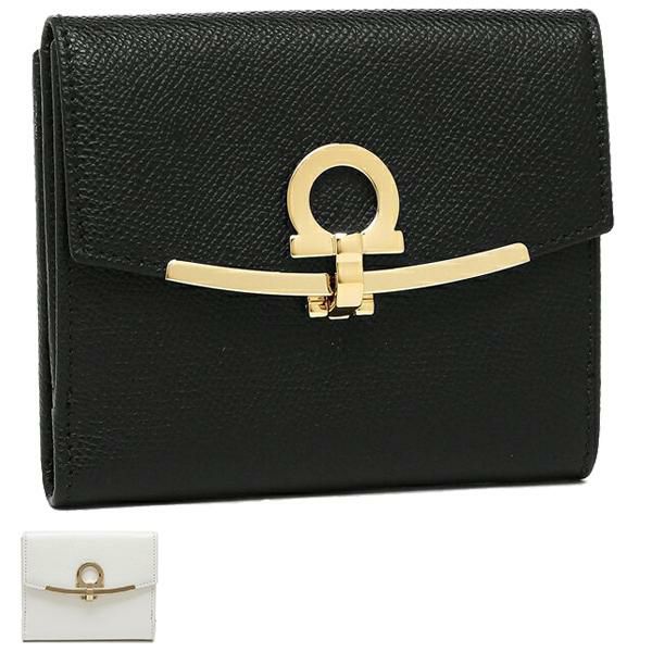 フェラガモ 二つ折り財布 ガンチーノクリップ レディース Salvatore Ferragamo 22C877