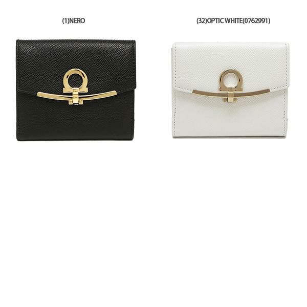 フェラガモ 二つ折り財布 ガンチーノクリップ レディース Salvatore Ferragamo 22C877 詳細画像