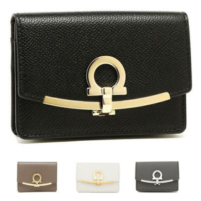 フェラガモ カードケース ガンチーノクリップ レディース Salvatore Ferragamo 22D198