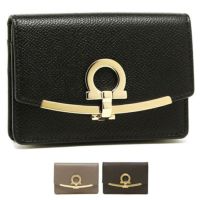 フェラガモ カードケース ガンチーノクリップ レディース Salvatore Ferragamo 22D198