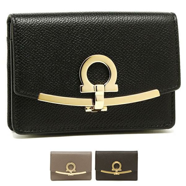 フェラガモ カードケース ガンチーノクリップ レディース Salvatore Ferragamo 22D198