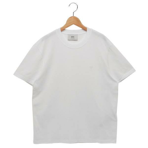 アミパリス Tシャツ カットソー ホワイト メンズ レディース ユニセックス AMI PARIS BFUTS003724 100 2025春夏新作 XS アミパリス Tシャツ カットソー ホワイト メンズ レディース ユニセックス AMI PARIS BFUTS003724 100 2025春夏新作 XS