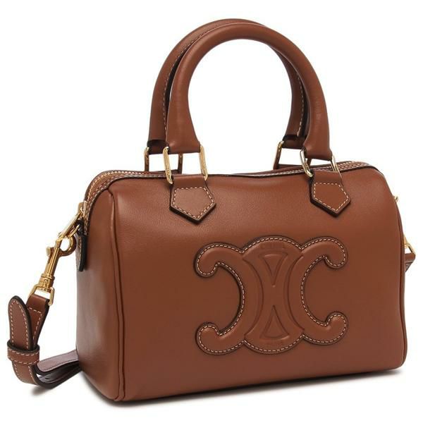 セリーヌ ハンドバッグ ショルダーバッグ スモール ボストン ミニバッグ トリオンフ ブラウン レディース CELINE 113773DU3 04LU セリーヌ ハンドバッグ ショルダーバッグ スモール ボストン ミニバッグ トリオンフ ブラウン レディース CELINE 113773DU3 04LU