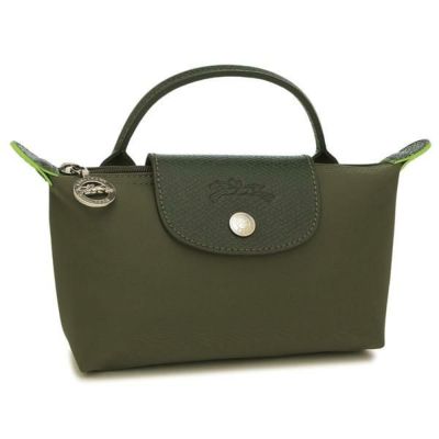 23 A/W*LONGCHAMP LePliage Green♡コインケース ポーチ 国内発送*LONGCHAMP LePliage Green♡コインケース ポーチ