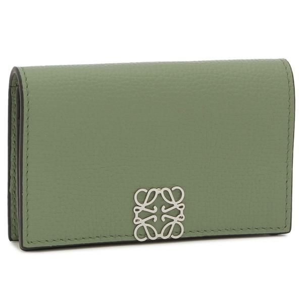 ロエベ 名刺入れ カードケース ANAGRAM アナグラム グリーン メンズ レディース ユニセックス LOEWE C821M97X03 6424 ロエベ 名刺入れ カードケース ANAGRAM アナグラム グリーン メンズ レディース ユニセックス LOEWE C821M97X03 6424