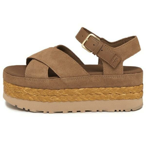 新作 UGG Aubrey Slide 厚底 ストラップサンダル UGG Australia UGG(アグ)サンダル オーブリー プラットフォーム